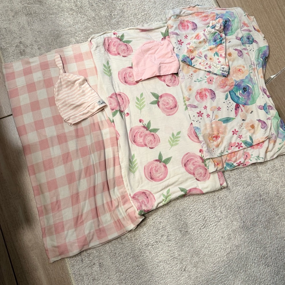 Copper pearl swaddles